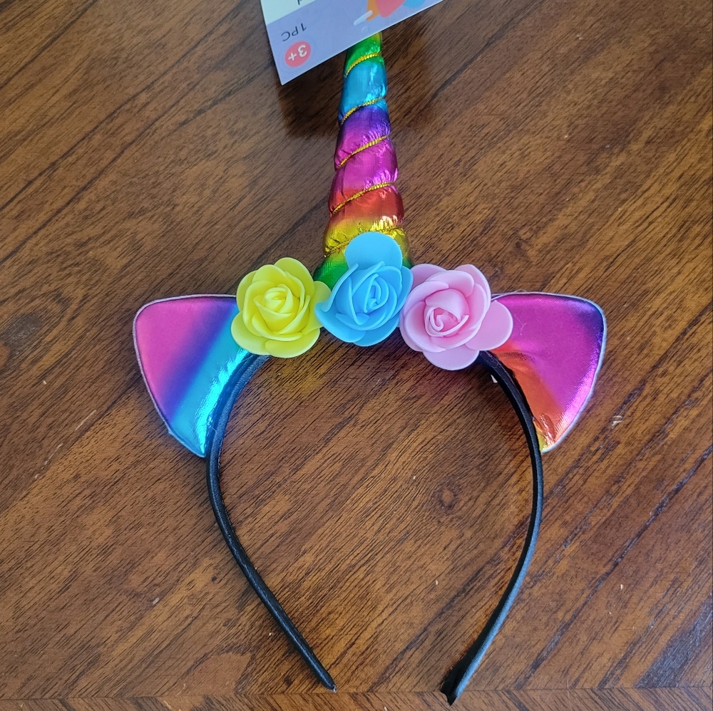 Unicorn headband! Rainbow.🦄🌈💕